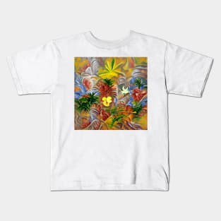 Tropical Abstract Kids T-Shirt